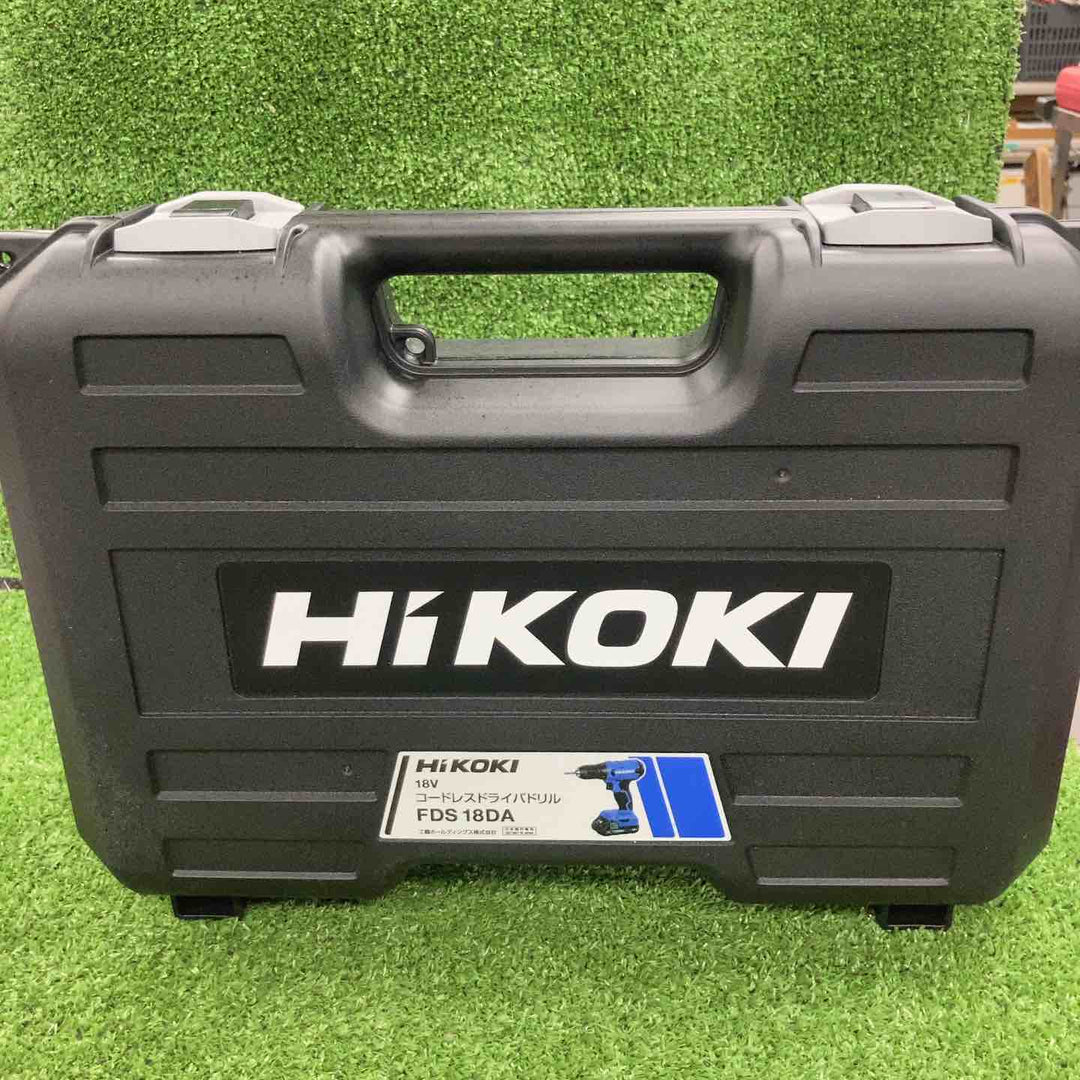 ◇HiKOKI(ハイコーキ) 18V コードレス ドライバドリル チャック  充電器 FDS18DA【川崎店】