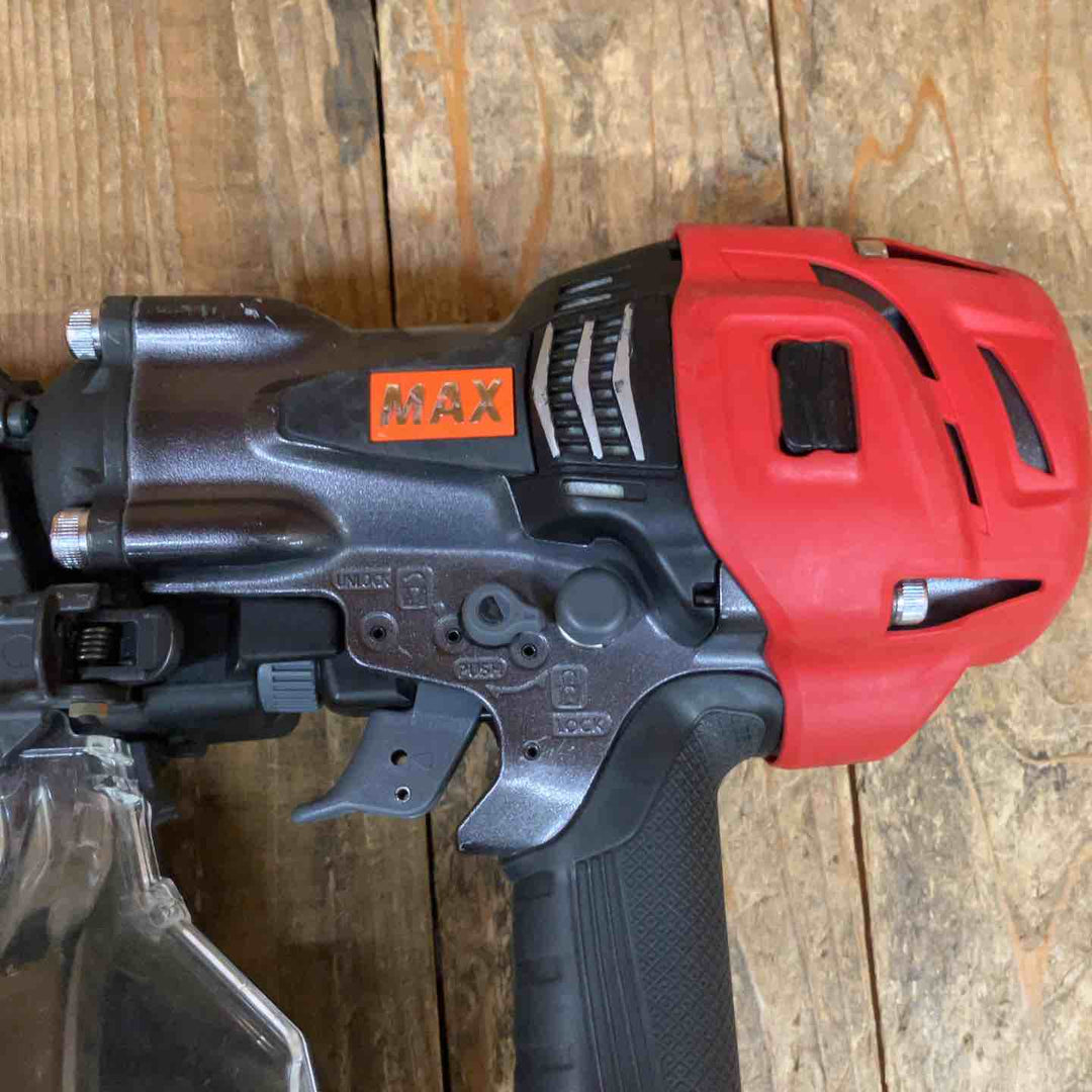 【動作良好】★マックス(MAX) 高圧エア釘打ち機 HN-90N6(D)-G【所沢店】