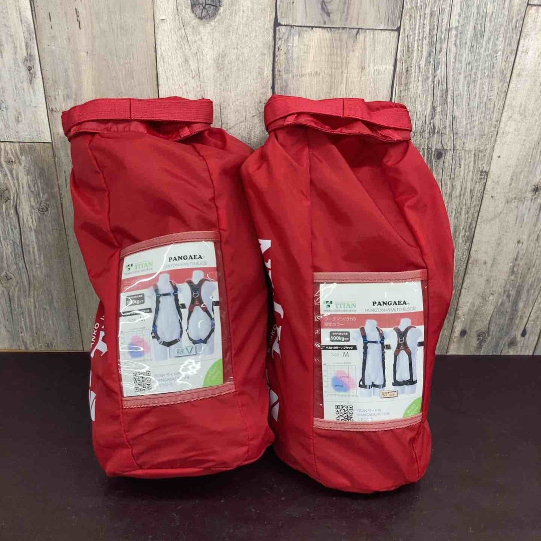 【未使用(店頭展示品)】 タイタン(TITAN) フルハーネス PANGAEA CANYON-WMLTD-BLSC型 2個セット 【東大和店】