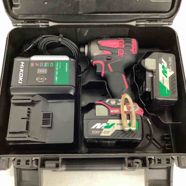 ★ハイコーキ(HIKOKI ※旧:日立工機) コードレスインパクトドライバー WH18DDL2(2LXPK)(R)【狭山】