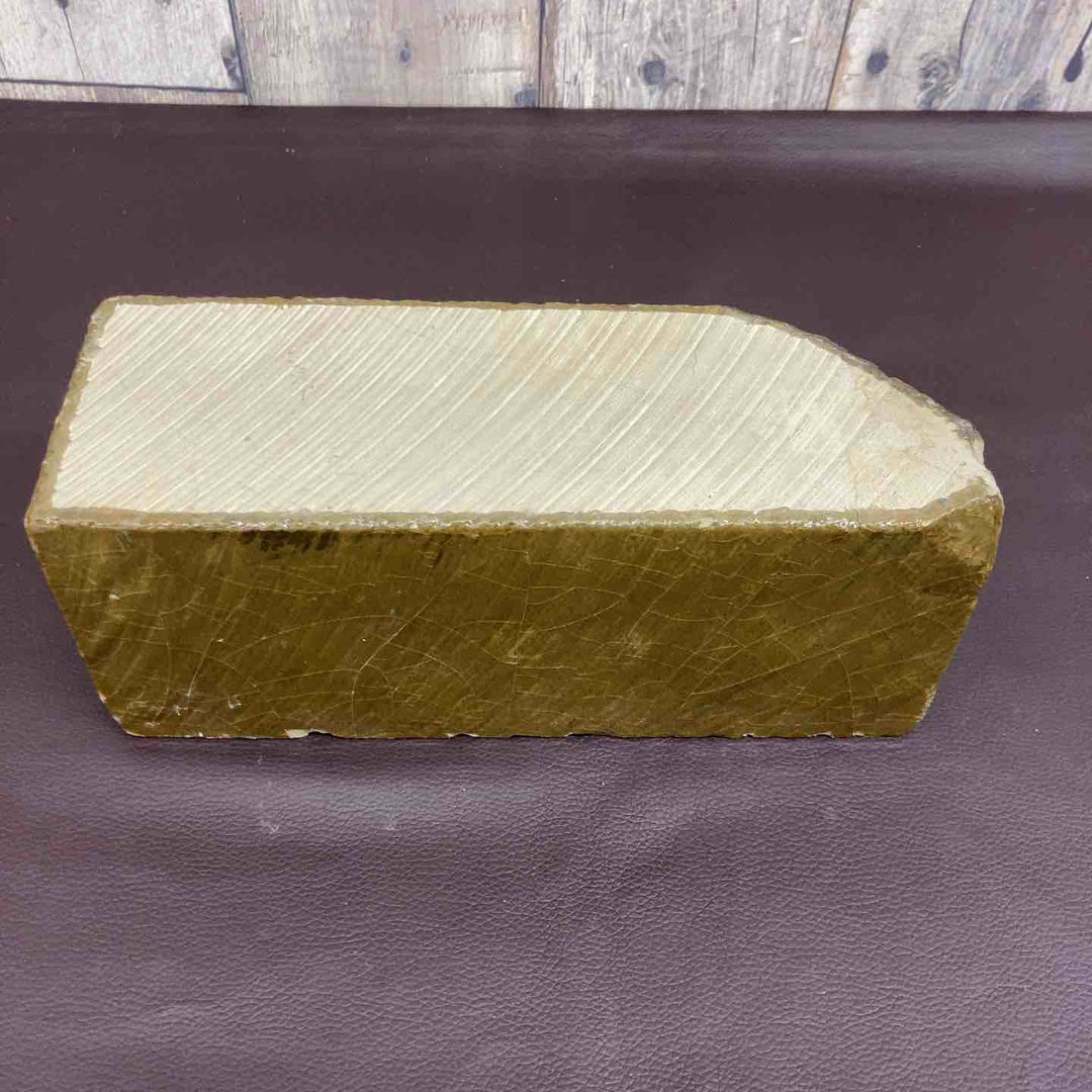【超希少】 【未使用品】 天然砥石 産地不明 重量約5.0Kg 長さ約250mmｘ幅約90mmｘ高さ約105mm 番手細かめ 若狭田村山？ 京都正本山？ 【東大和店】