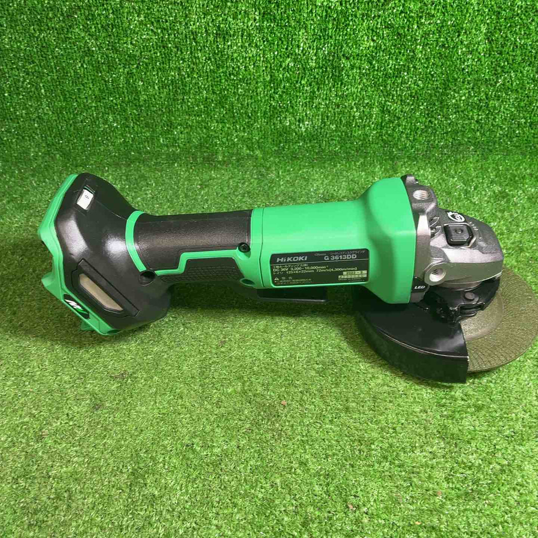 【美品】ハイコーキ (HIKOKI ※旧:日立工機) 125mmコードレスディスクグラインダ G3613DD(NN)【藤沢店】