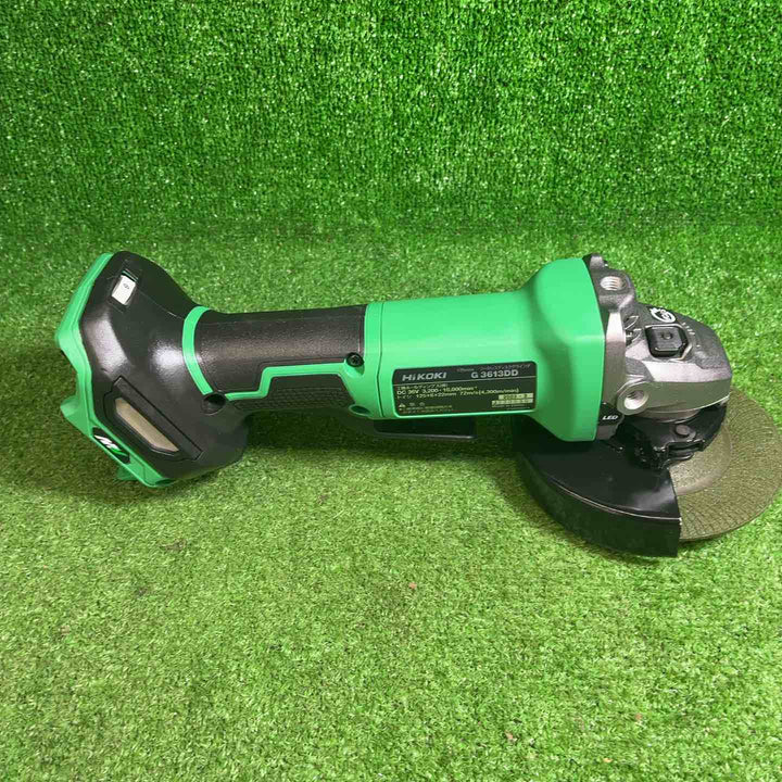 【美品】ハイコーキ (HIKOKI ※旧:日立工機) 125mmコードレスディスクグラインダ G3613DD(NN)【藤沢店】