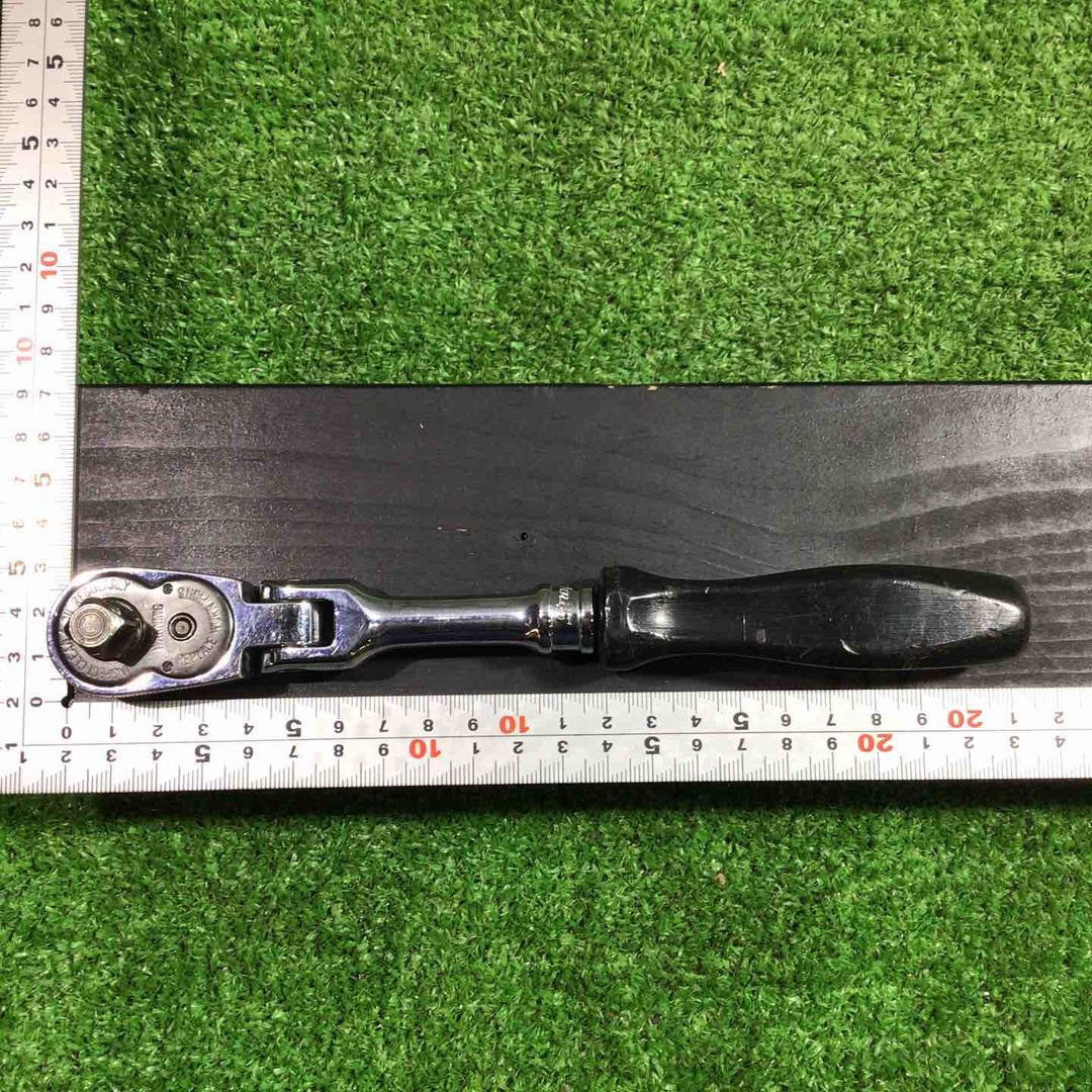 スナップオン(Snap-on) 3/8”首振りラチェットハンドル F735B 【川口店】