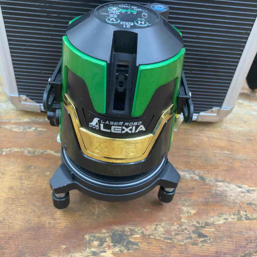 ◇シンワ測定(Shinwa Sokutei) レーザー墨出し器 LASER ROBO LEXIA レーザーロボ レクシア 21AR グリーン 70862【柏店】