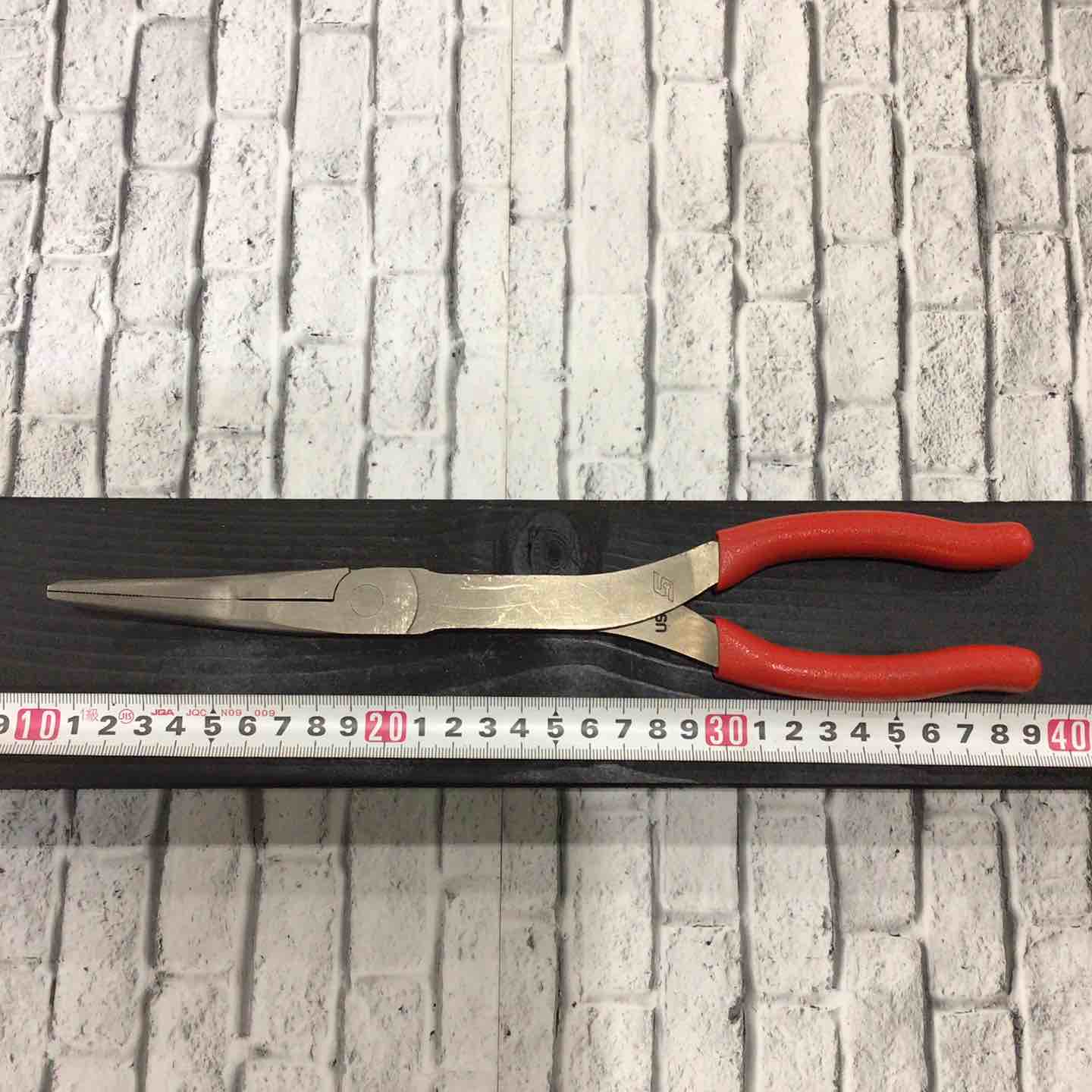 未使用 スナップオン ロングリーチ35°ベントニードルノーズプライヤー