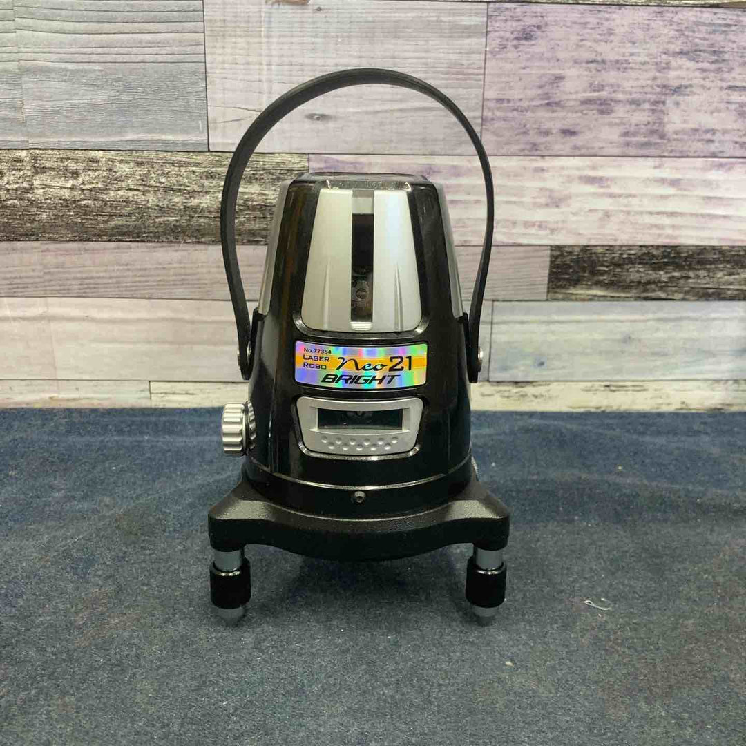 ◇シンワ測定 レーザー墨出し器 Neo21 BRIGHT No.77354 縦・横・地墨 レーザーロボ ネオ ブライト【八潮店】