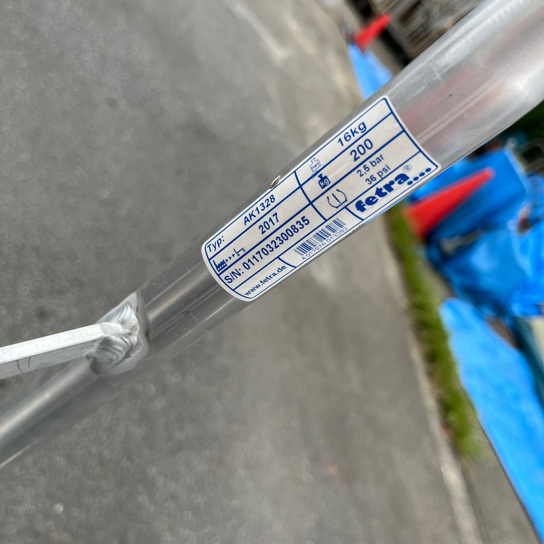 【中古品/店頭受取り限定】fetra(フェトラ) アルミ製階段昇降用台車(階段キャリー) AK1328 200㎏ ドイツ製【東大和店】