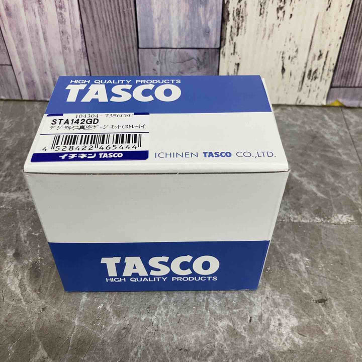 【未使用品】◇イチネン TASCO デジタルミニ真空ゲージキット (ストレート仕様) STA142GD (TA142GD)【八潮店】