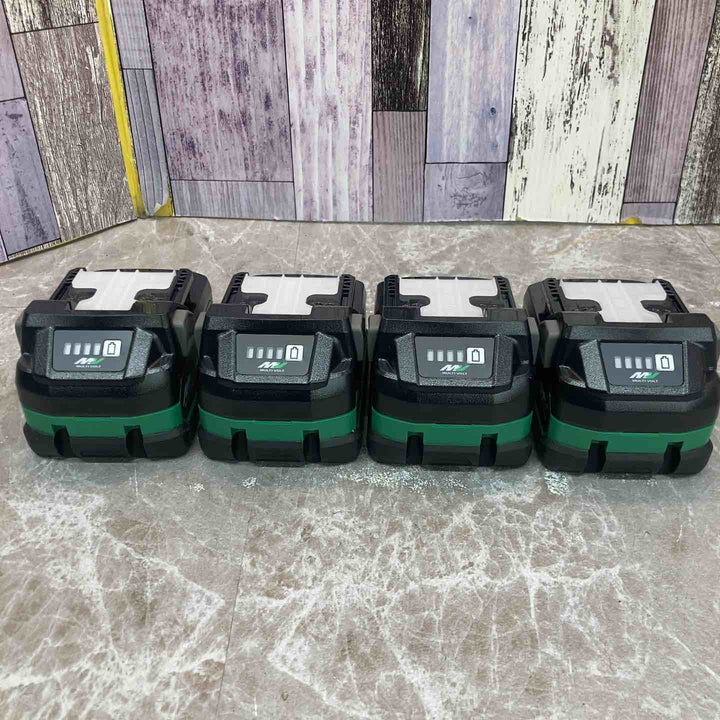 【未使用品】4個セット HiKOKI ハイコーキ マルチボルト リチウムイオンバッテリー 36V 2.5Ah BSL36A18X セットばらし品【八潮店】