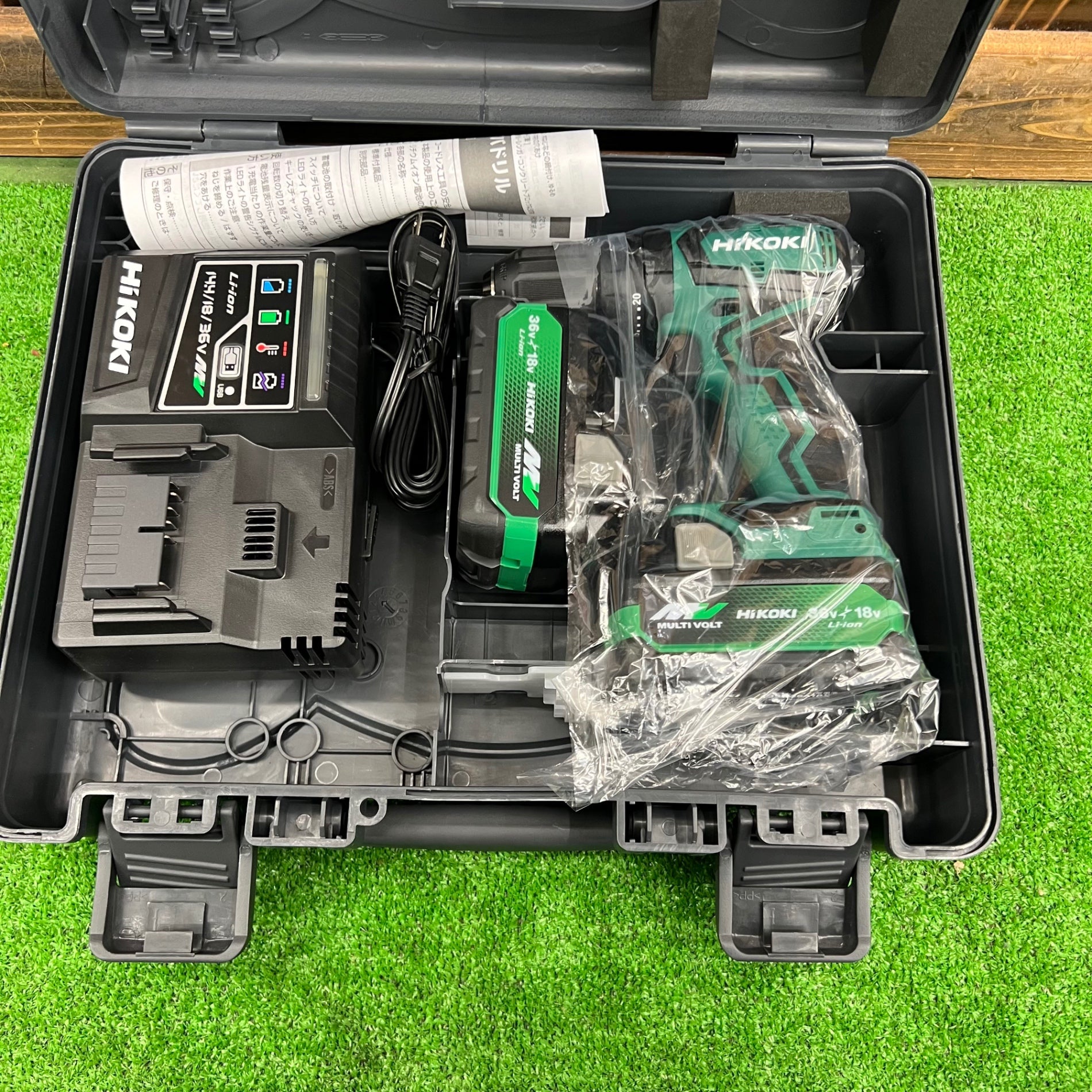 HIKOKI ハイコーキ DV18DD 振動ドライバドリル マルチボルトバッテリー×2 充電器 中古品 【ハンズクラフト宜野湾店】 マルチボルト HiKOKI 工機 18V コードレス振動ドライバドリル DV18DE
