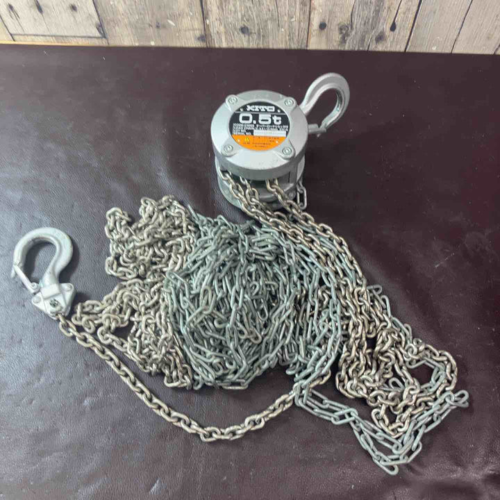 【中古品】★KITO(キトー) チェーンブロック CX005 (CX1A)【東大和店】