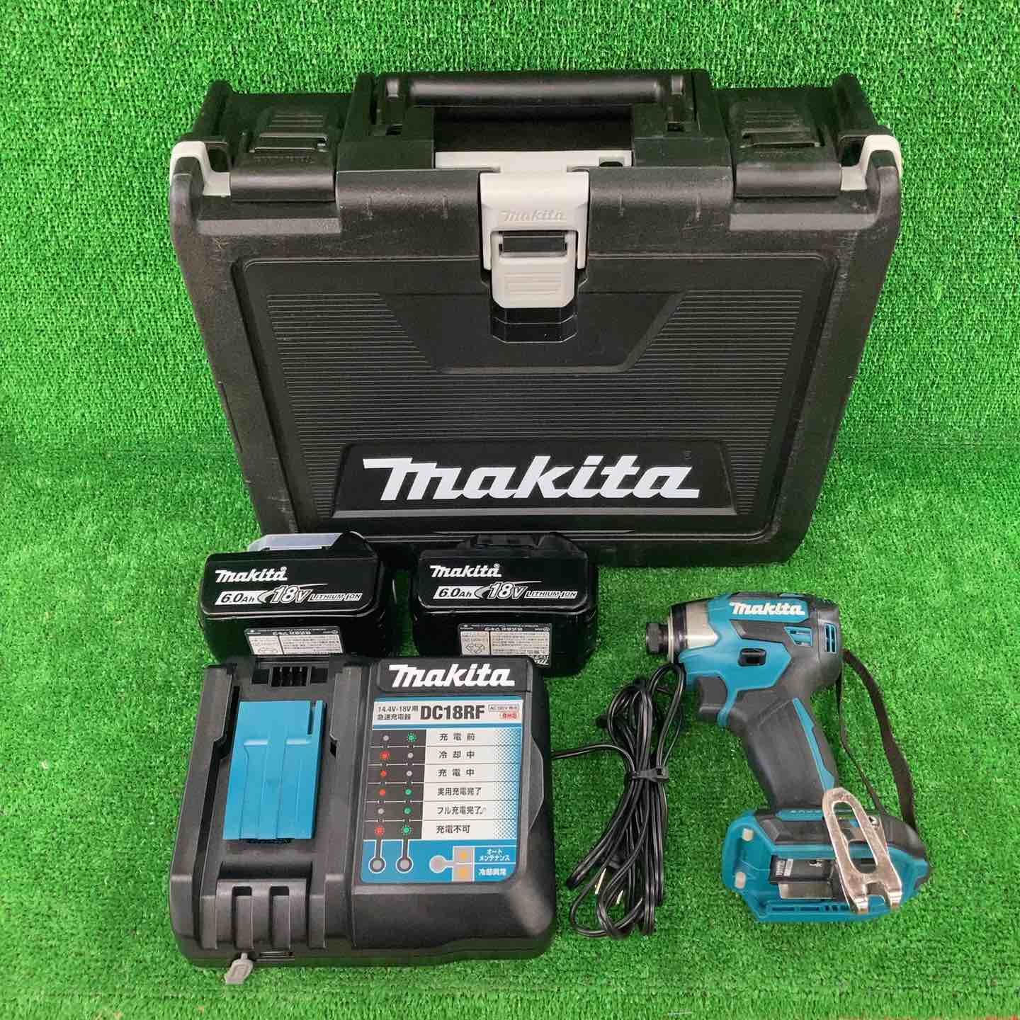 Makita 18V コードレスインパクトドライバー TD173DRGXO マキタ TD173DRGXO 充電インパクト 18V オリーブ セット品(本体
