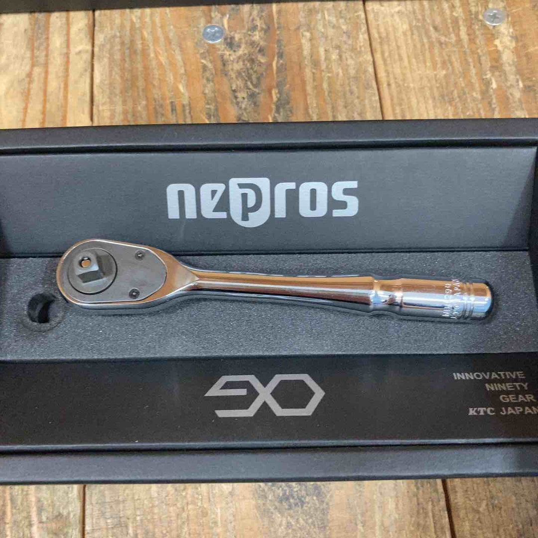◇京都機械工具(KTC) ネプロス(nepros) 6.3sq. ラチェットハンドル NBR290【所沢店】