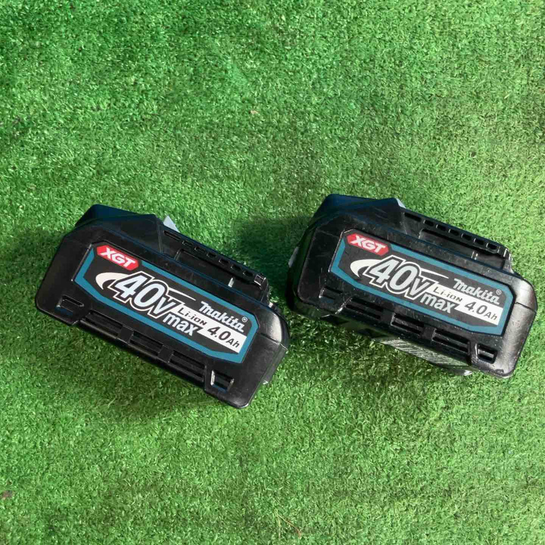 ★マキタ(makita) コードレスハンマ HM002GZK ●BL4040(40V・4.0Ah)×2個・チゼル2本付き ※充電器は付属無し【岩槻店】