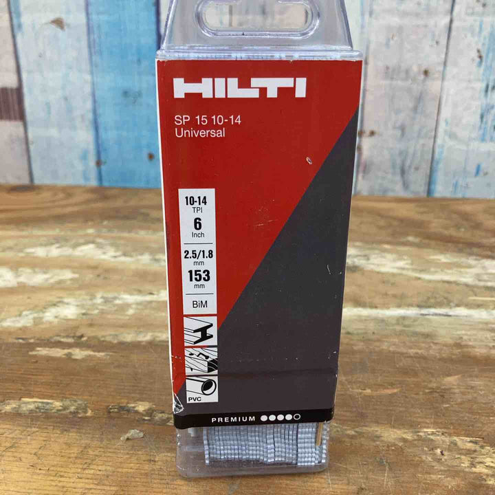 【未使用品】ヒルティ/HILTI セーバーソーブレード SP15 10-14 35枚 5箱セット レシプロソー 替刃【柏店】