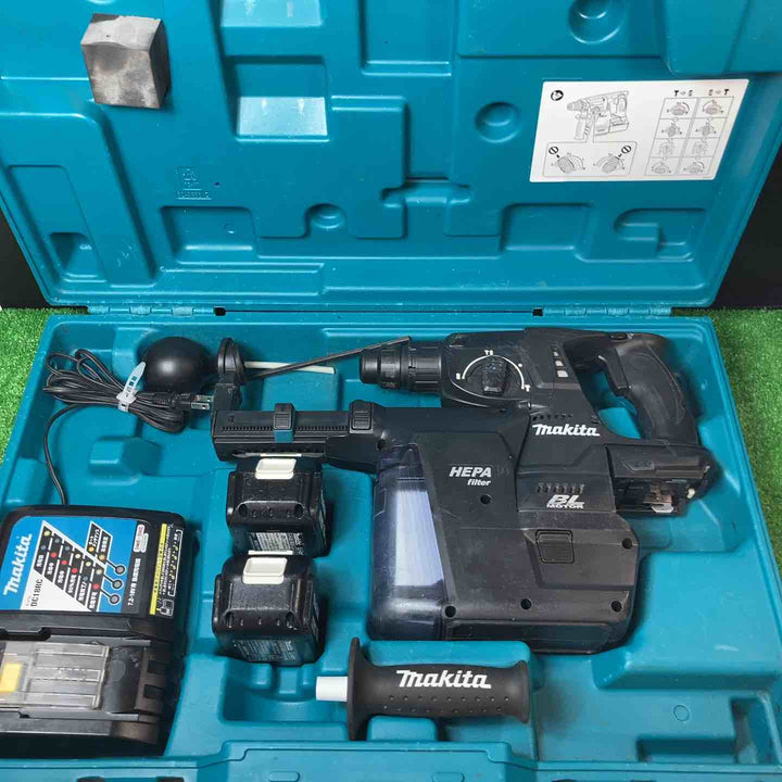 【中古品】★マキタ(makita) コードレスハンマドリル HR244DRGXVB【岩槻店】