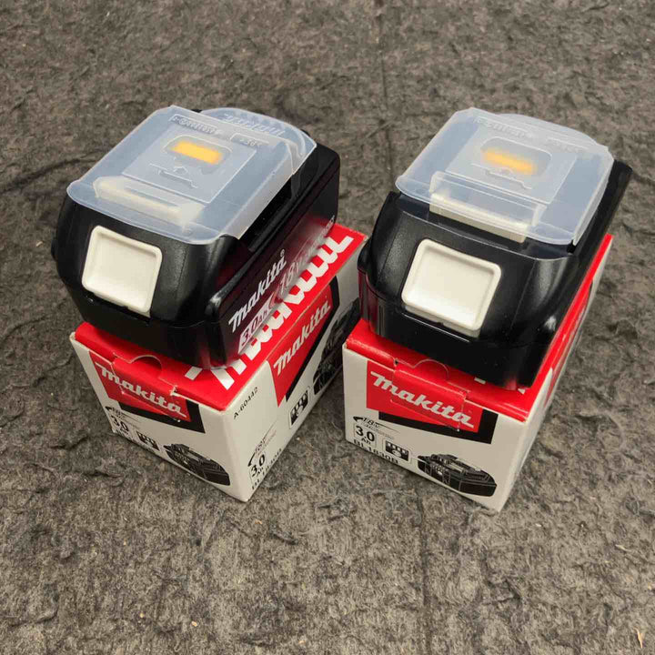 マキタ(makita) リチウムイオンバッテリー 18V/3.0Ah BL1830B まとめ 計2点【鴻巣店】