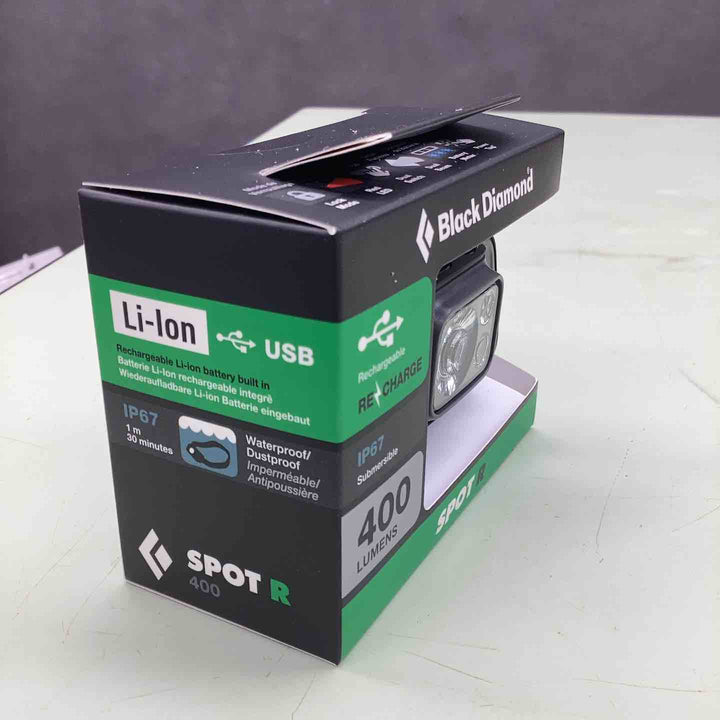 Black Diamond スポット400-R グラファイト【越谷店】