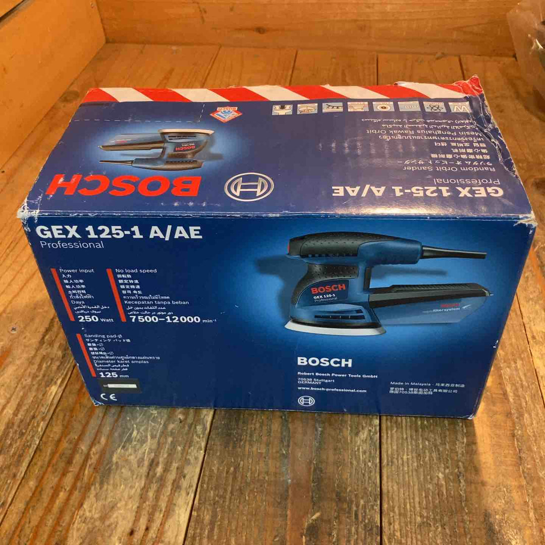 【中古品】ボッシュ(BOSCH) 吸じんランダムアクションサンダー GEX125-1AE【所沢店】