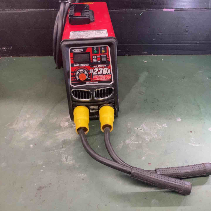 ◇日動 デジタルインバーター直流溶接機 BMウェルダー230 単相200V専用 BM2-230DA ポータブルアーク溶接機【戸田店】