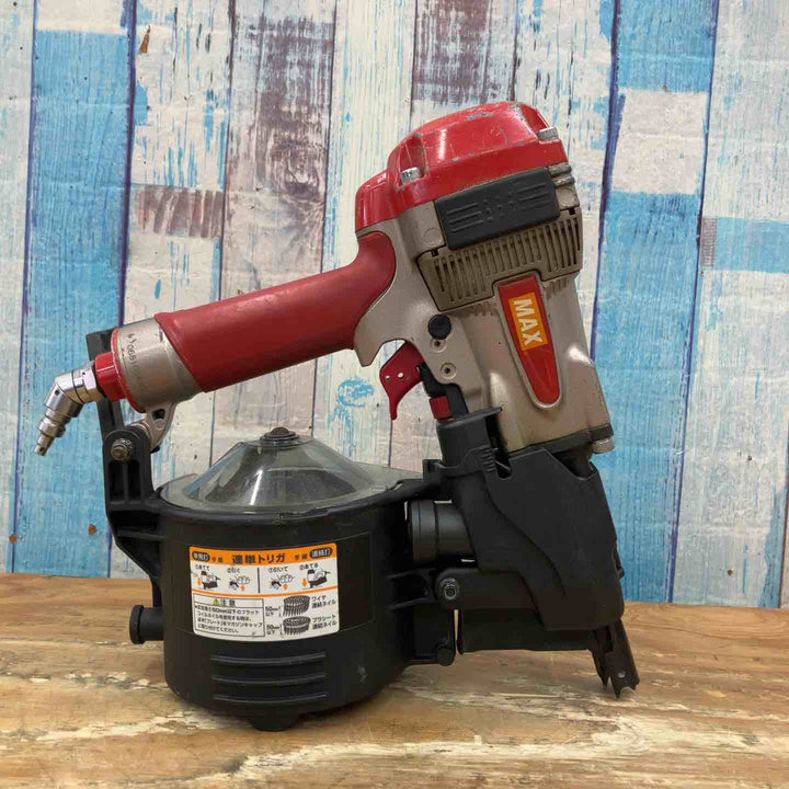 ★マックス(MAX) 高圧エア釘打ち機 HN-75N1 防塵カバー欠品 本体のみ【柏店】