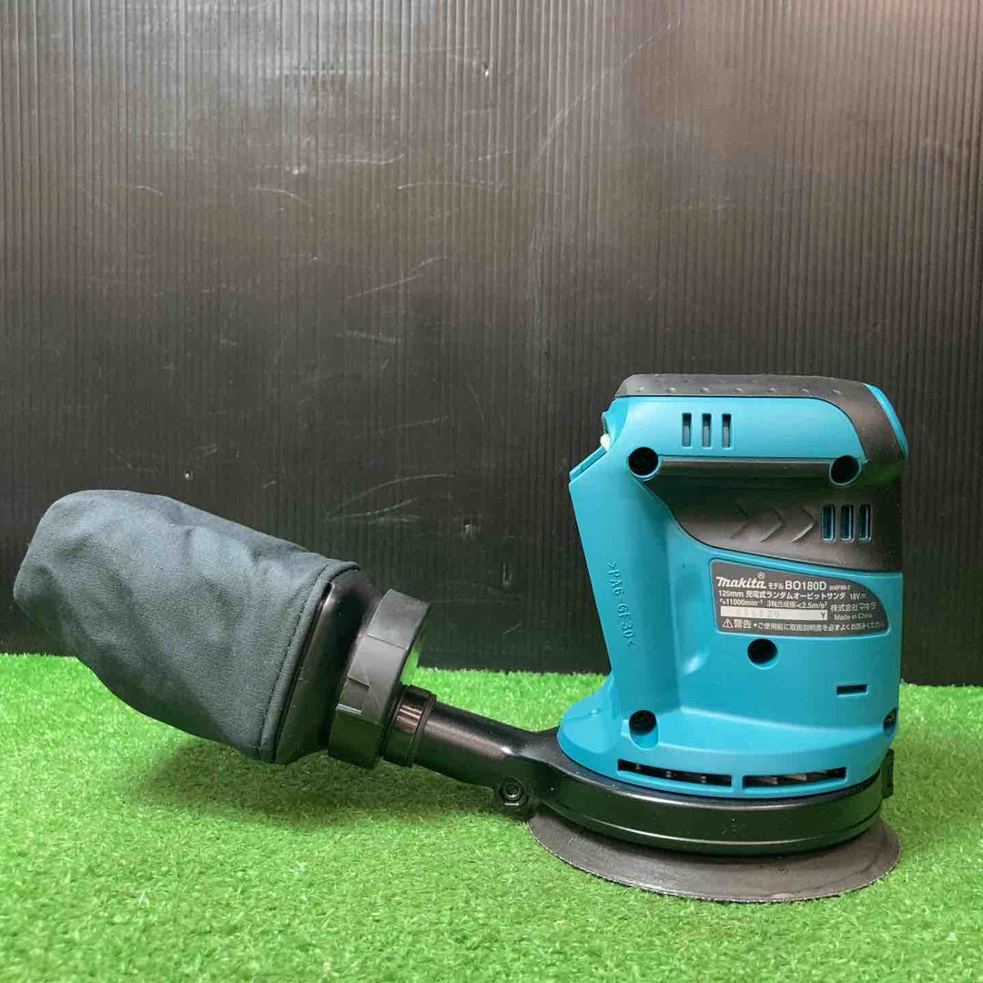 ◇ マキタ(Makita) 125ミリ充電式ランダムオービット 18V6Ah バッテリ・充電器付 BO180DRG【岩槻店】