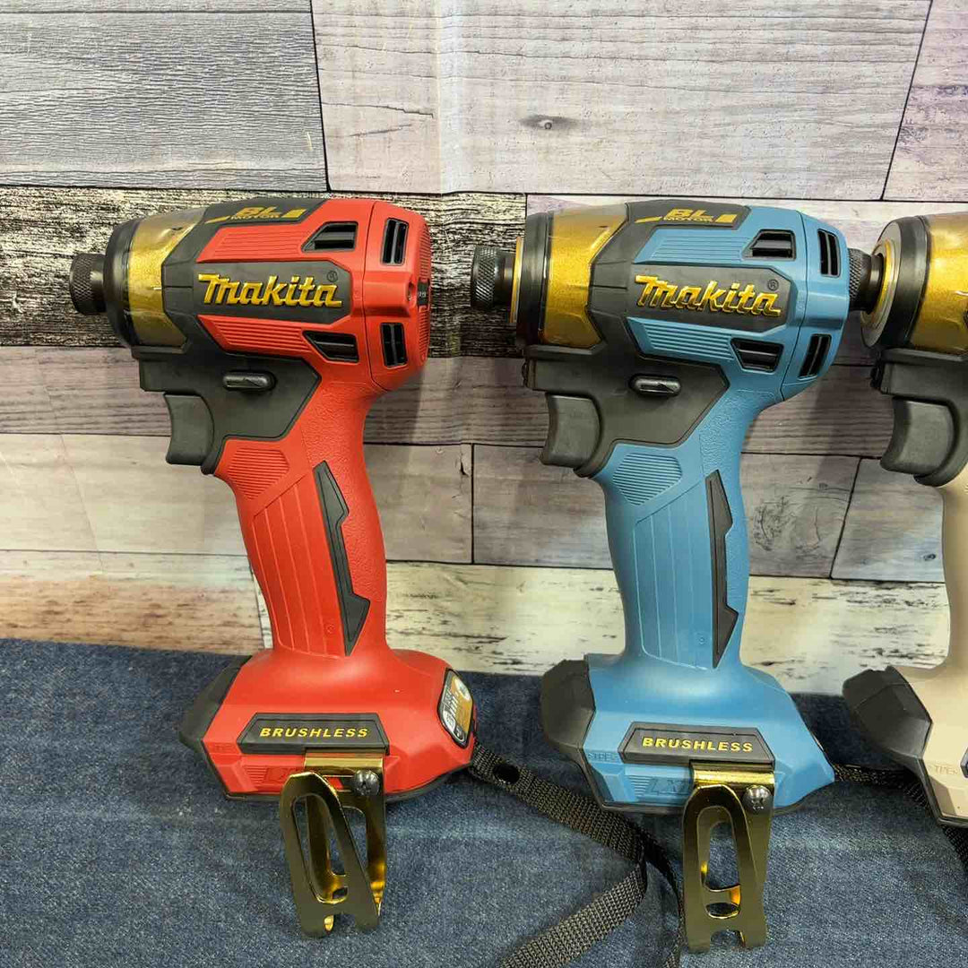 【未使用】マキタ(makita) 18V コードレスインパクトドライバ TD173DZ PG PR PB PY 20周年限定 プレミアム