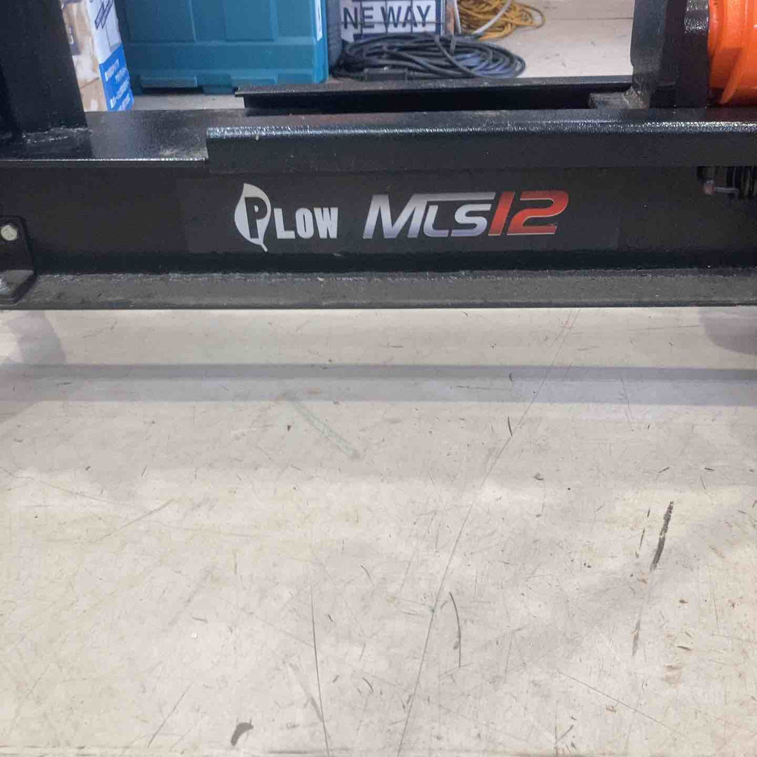 【店頭受取り限定】◇PLOW 手動式薪割り機 MLS12 油圧 手押し式 薪割機【町田店】