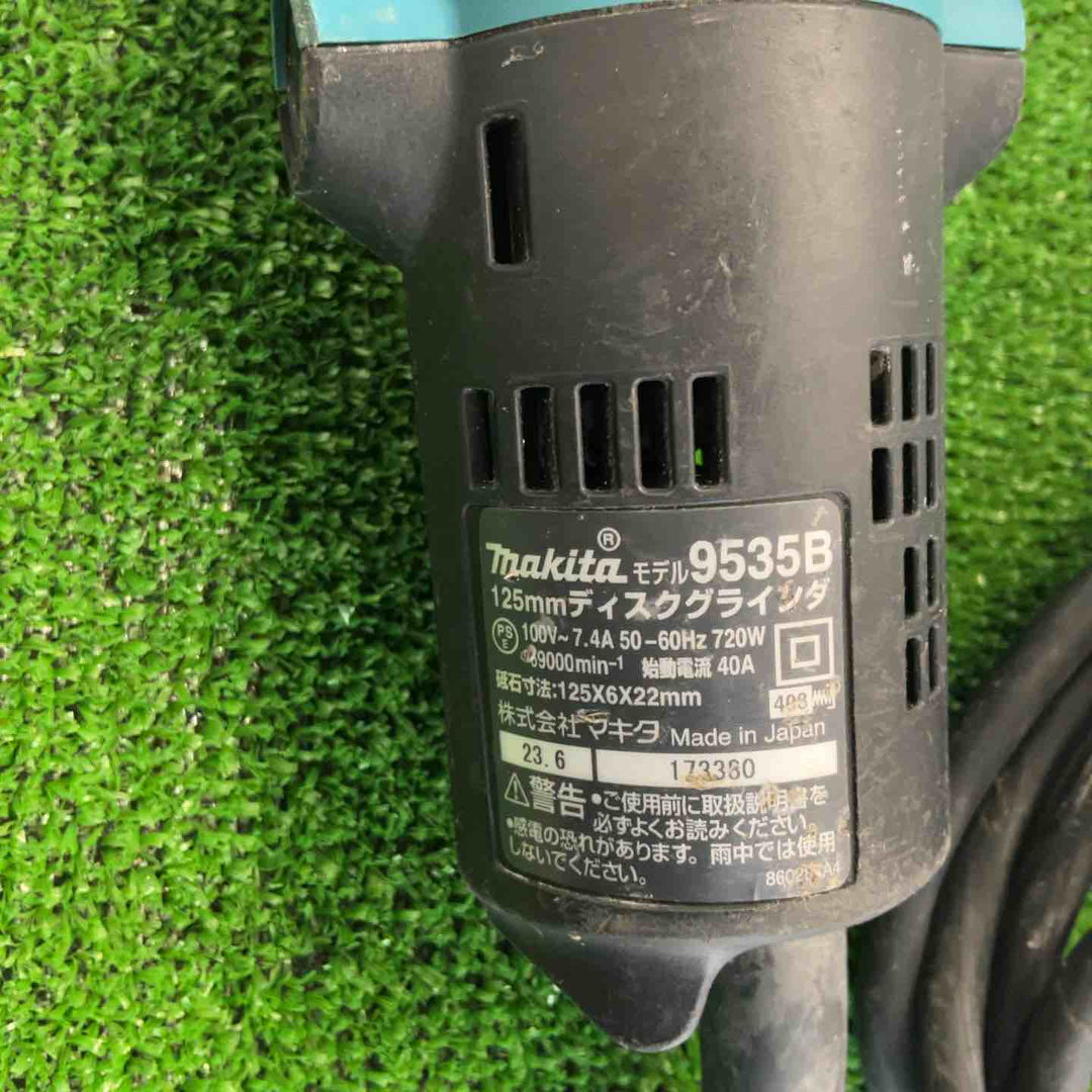 ☆マキタ(makita) 125mm ディスクグラインダ 9535B【草加店】