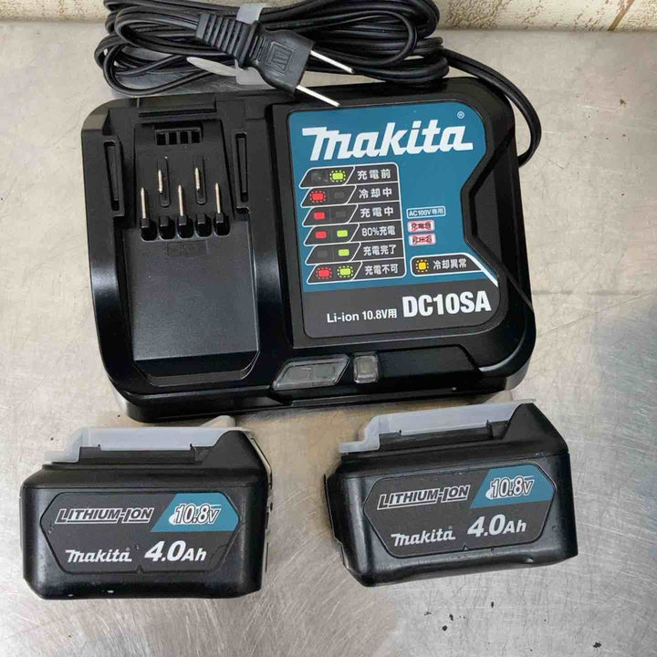 【中古品】★マキタ makita コードレスドリルドライバー DF332DSMX 10.8V フルセット 4.0Ahバッテリー2個付き♪【柏店】