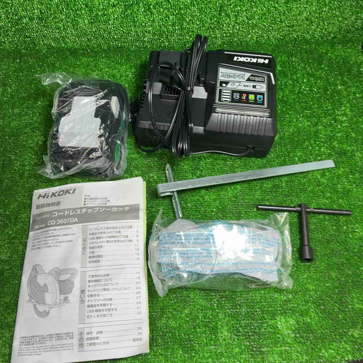 ハイコーキ(HIKOKI ※旧:日立工機) コードレスチップソーカッター CD3607DA(WP)【藤沢店】