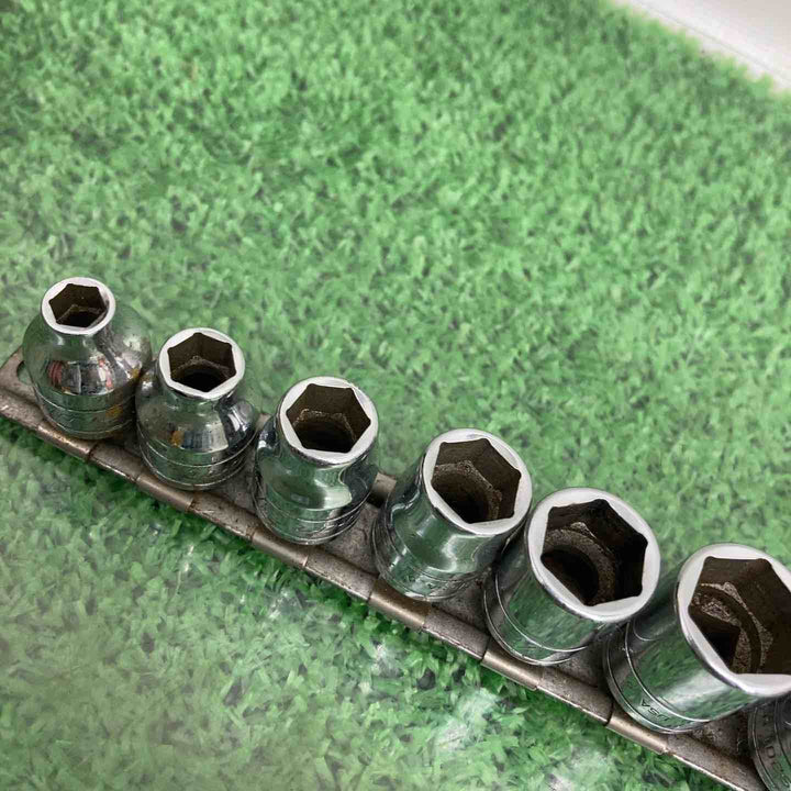 Snap-on 3/8インチ ソケット シャロー 6角　FS281～FS081　　11個セット【町田店】