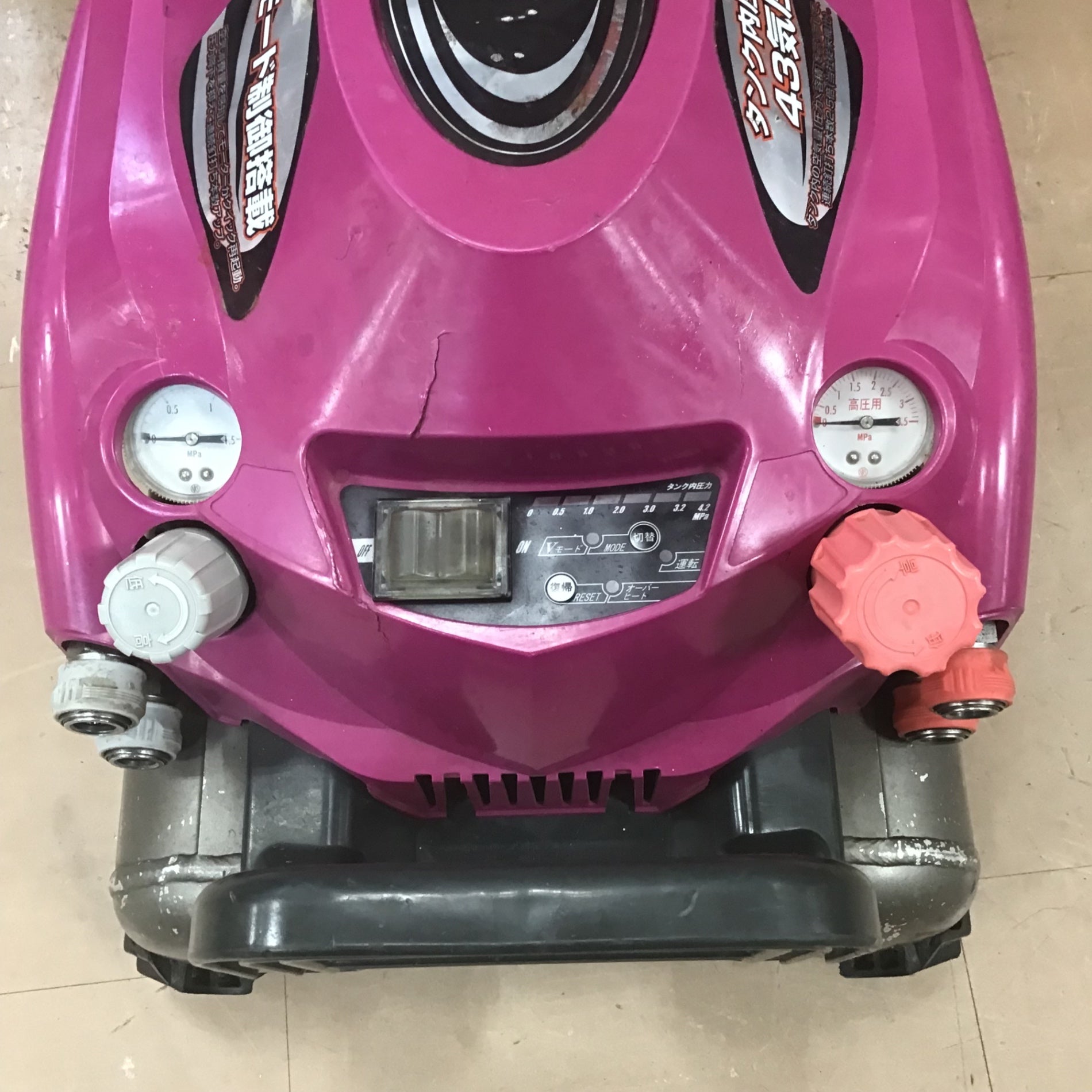 ☆ハイコーキ(HIKOKI ※旧:日立工機) エアコンプレッサー EC1443H【草加