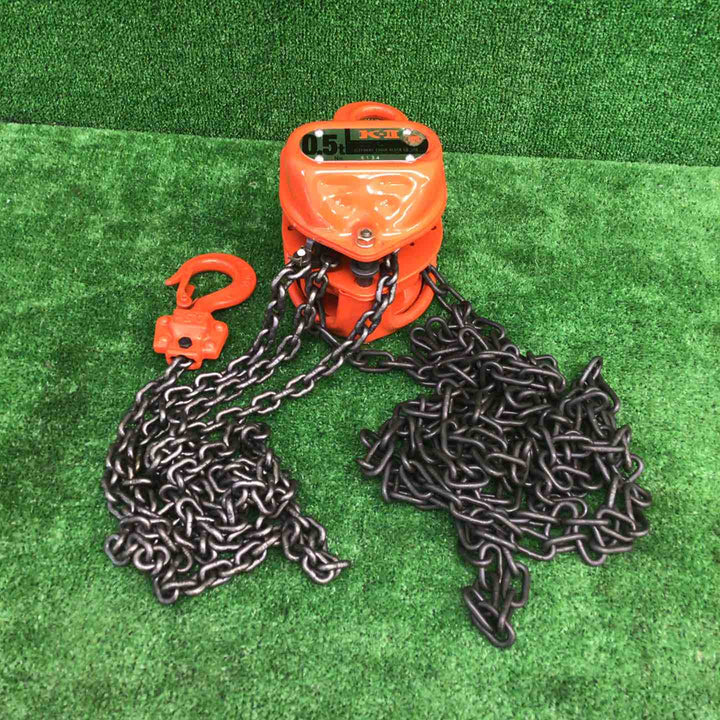 【中古美品】 象印 チェーンブロック 0.5t K-Ⅱ型 【鴻巣店】