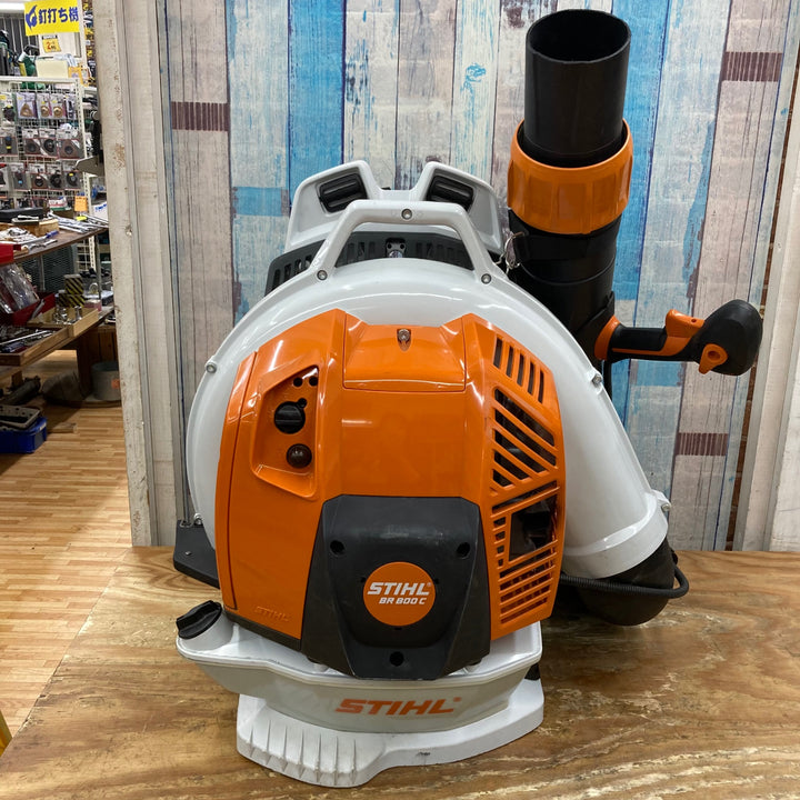 【店頭受取り限定】▼スチール(STIHL) 背負い式エンジンブロワ BR800C-E【柏店】