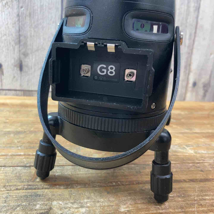 【中古品】 VOICE レーザー墨出し器 フルライングリーンレーザー Model-G8 バッテリー2個付属 水平・垂直 360° 【東大和店】