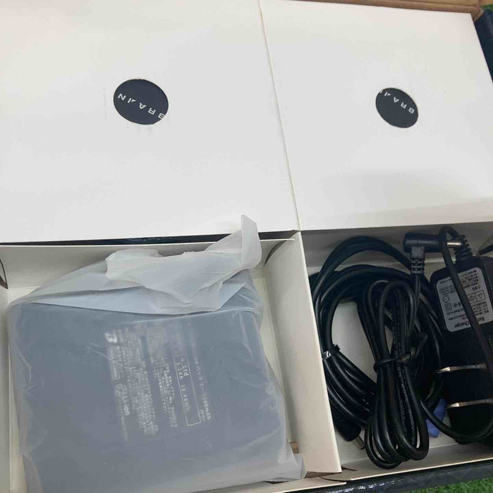 ▼長期保管品　ブレイン　７．４Ｖ胸スイッチ式用ファンユニット（ファン２個／バッテリー／充電器）　ＢＲ－２８３【川越店】