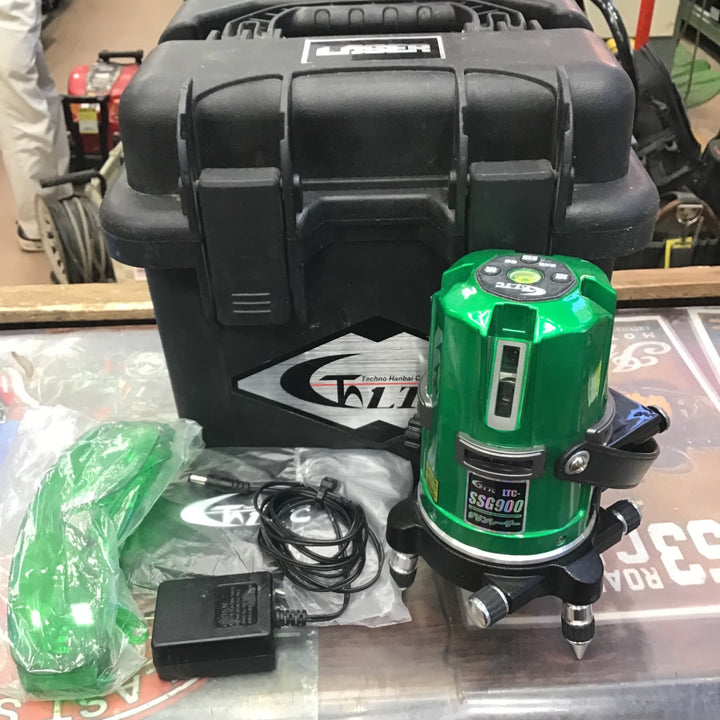 〇テクノ販売(LTC) グリーンレーザー墨出し器 フルライン LTC-SSG900【草加店】