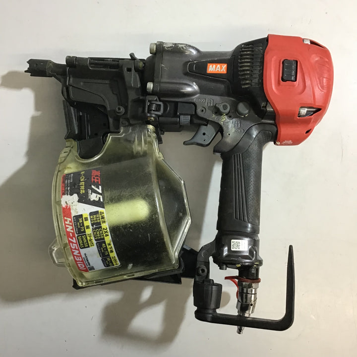 【中古品】★マックス(MAX) 高圧エア釘打ち機 HN-75N3(D)-G【戸田店】