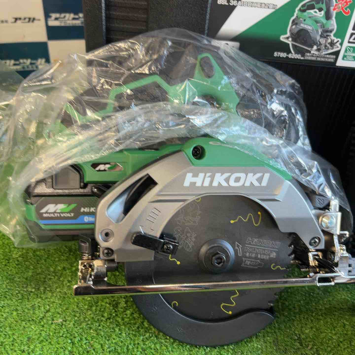 ★ハイコーキ(HIKOKI ※旧:日立工機) コードレス丸ノコ C3605DB(SK)(2XPSZ)【草加店】