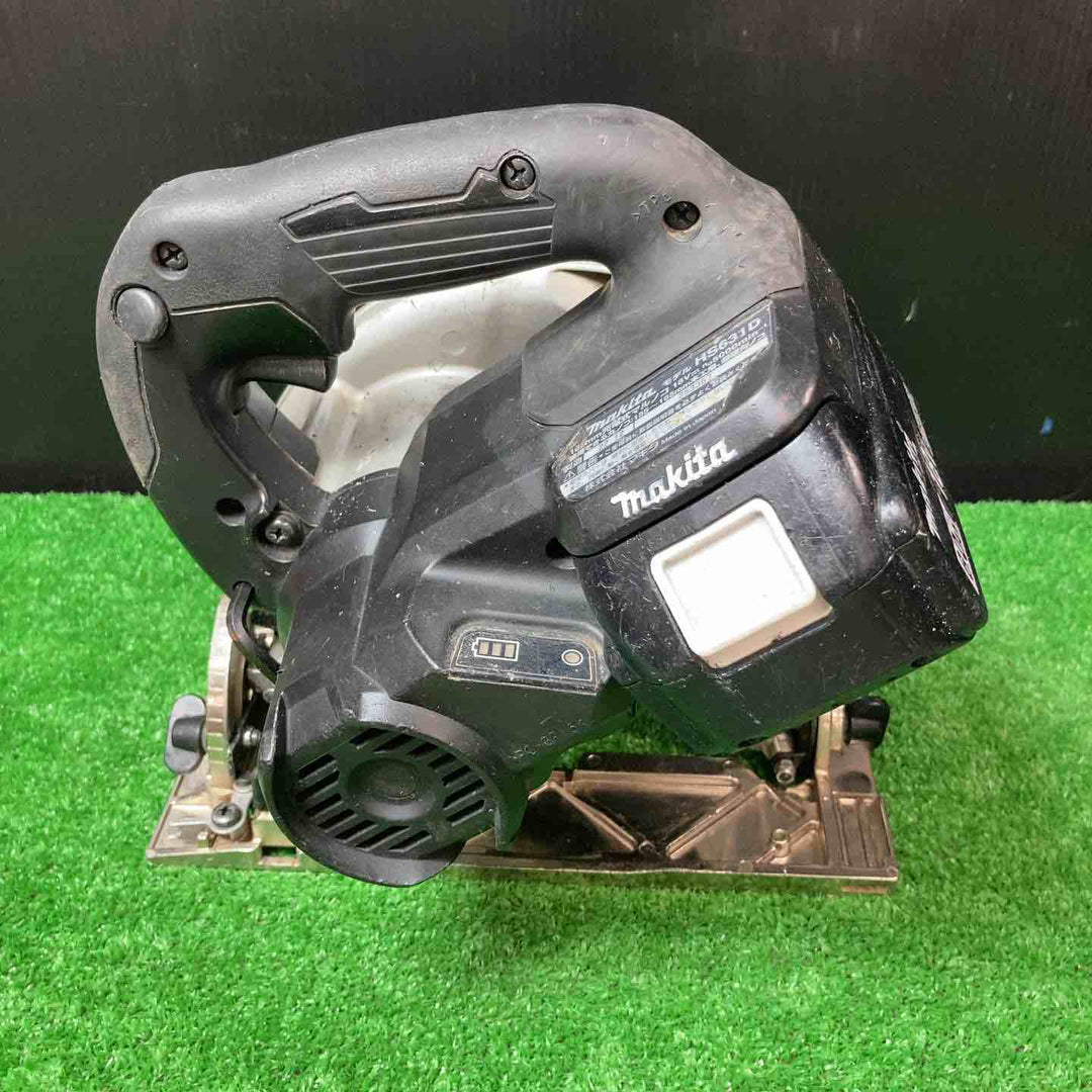 ★マキタ(makita) コードレス丸のこ HS631DZB 18V6.0Ahバッテリー付【岩槻店】