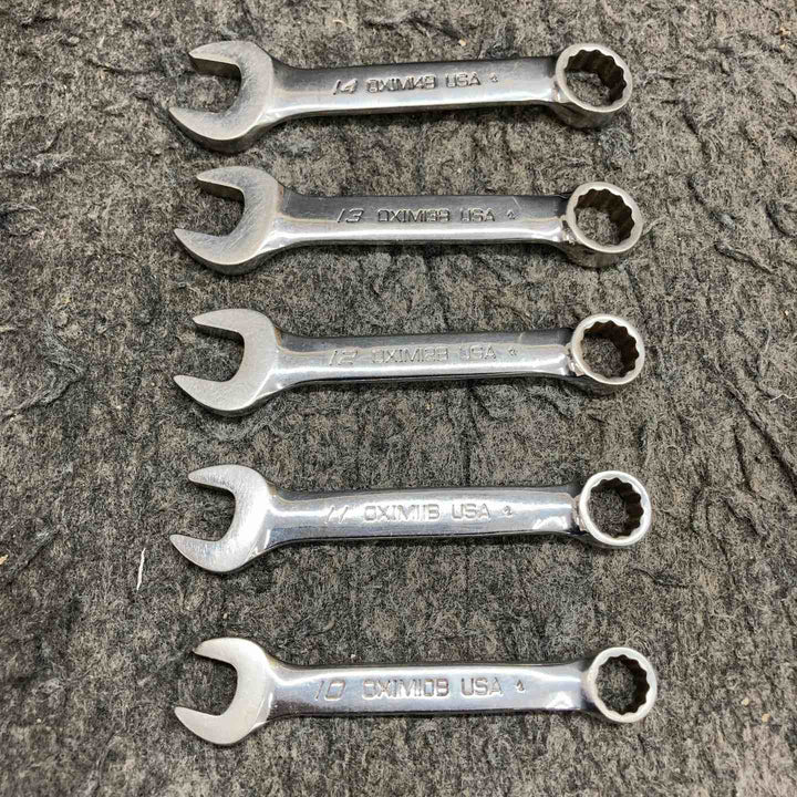 【中古品】 スナップオン/Snap-on コンビネーションレンチ 10ピースセット ミリサイズ ミジェットハンドル OXIM710B 【鴻巣店】
