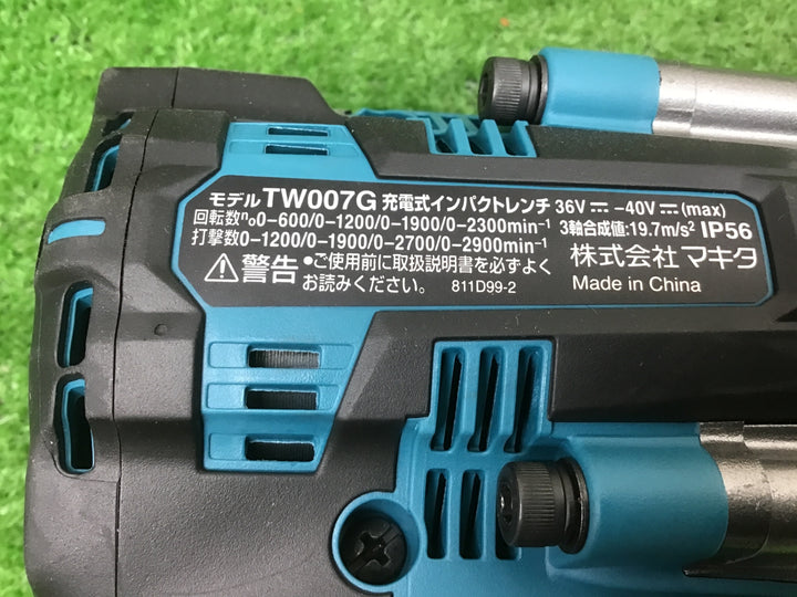 ★マキタ(makita) コードレスインパクトレンチ TW007GRDX【富山店】◆SC