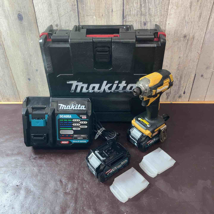 【中古品】マキタ(makita) コードレスインパクトドライバー TD001GDXFY 40V フルセット【東大和店】
