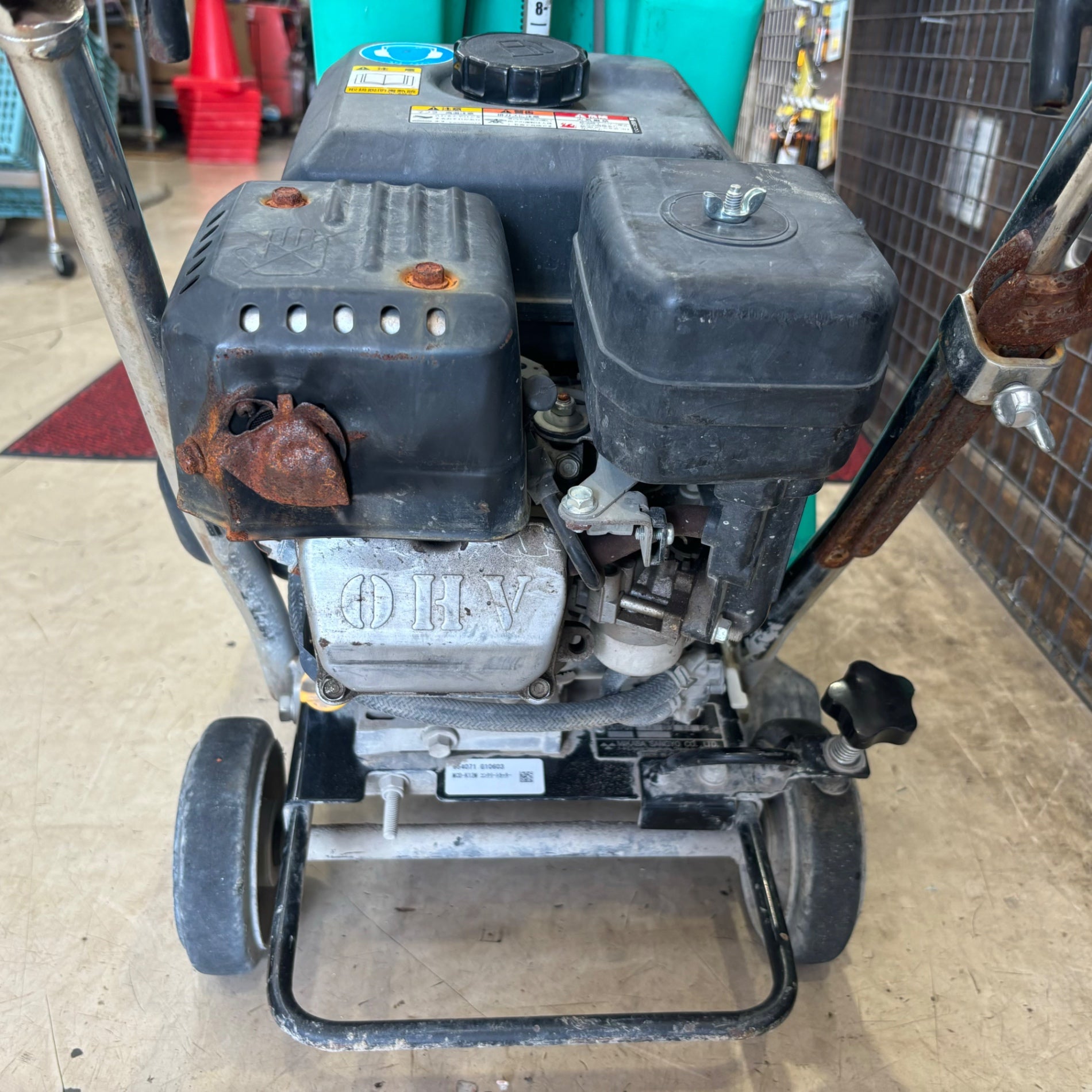 店頭受取り限定】三笠産業 湿式コンクリートカッター MCD-K12M