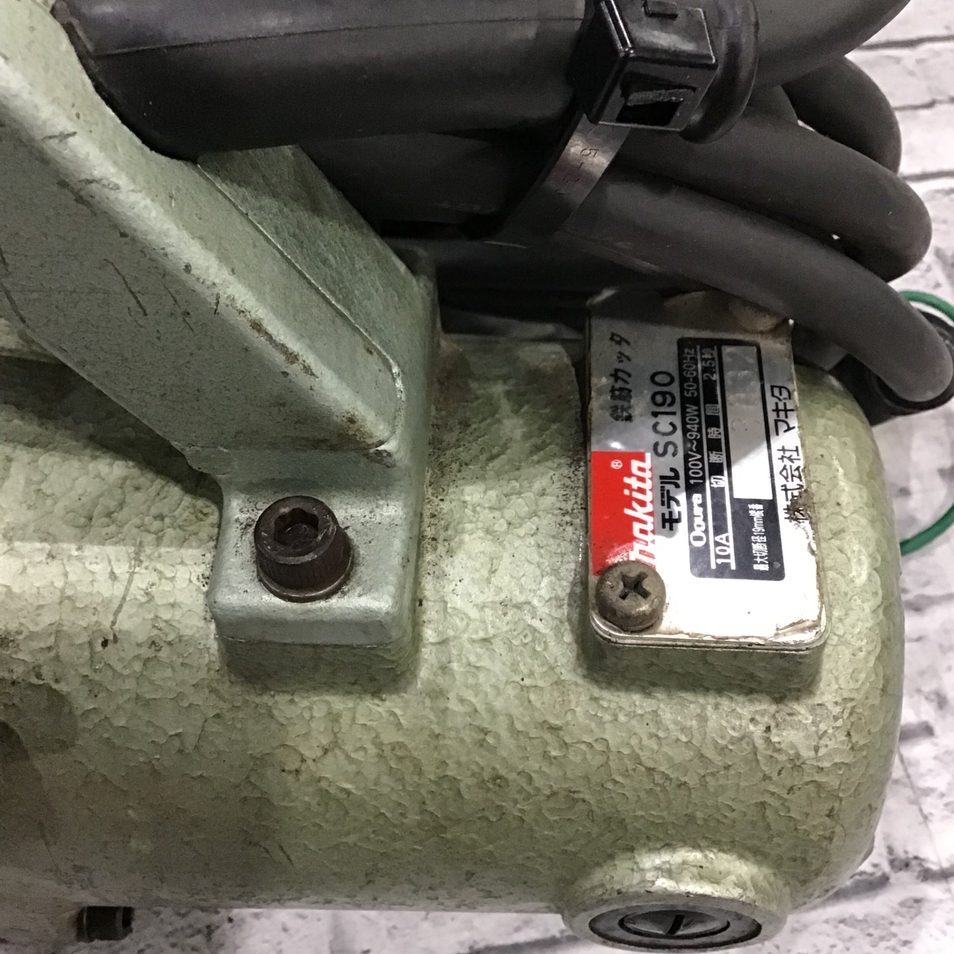 マキタ SC190 鉄筋カッター　100V【野田愛宕店】【店頭取引限定】【中古】管理番号：IT6GZDWF5V6K マキタ SC190 鉄筋カッター 100V【野田愛宕店】【店頭取引限定】【中古