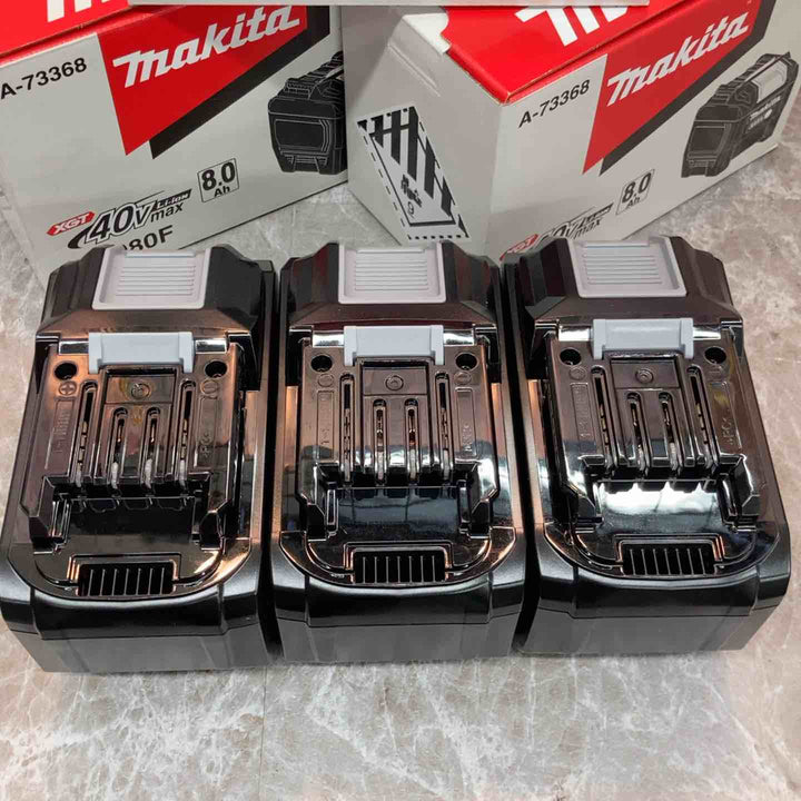 マキタ(makita) リチウムイオンバッテリー 40Vmax/8.0Ah BL4080F 3個セット【八潮店】