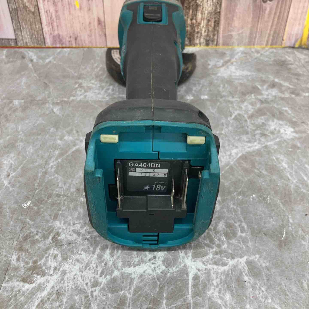 ☆マキタ(makita) 100mmコードレスディスクグラインダ GA404DZN (GA404DN)【八潮店】