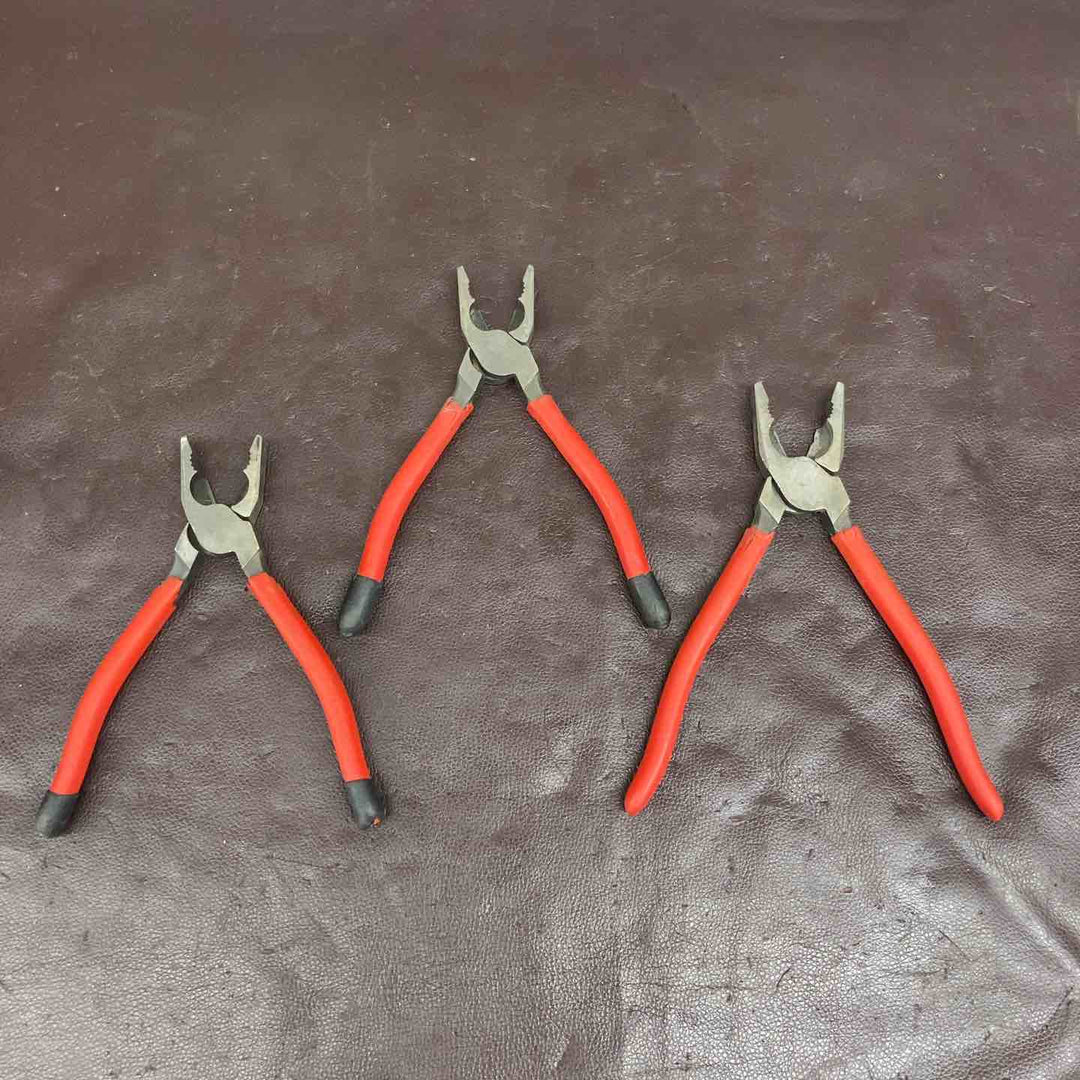【中古品】 クニペックス (KNIPEX) 強力型ペンチ 0201-225 0201-200 計3本 【東大和店】